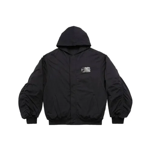 Balenciaga FW23 Куртки и Пальто Свободный крой Мужской Черный
