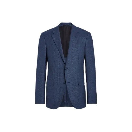 Ermenegildo Zegna Синий Мужской Деловой костюм