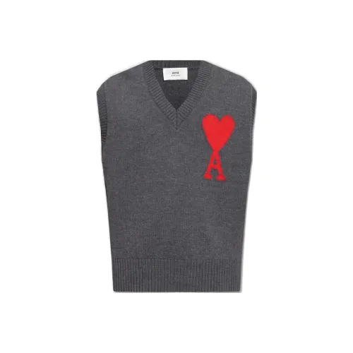 AMIPARIS Темно-серый Унисекс Жилеты