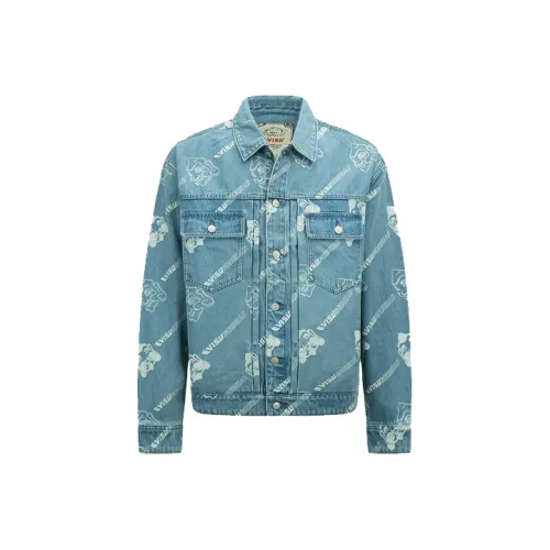EVISU Denim Jacket Men's Denim Blue