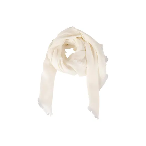 MaxMara Вязаные шарфы Женские Бежевый