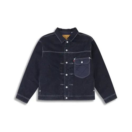 Levi's Denim Куртка Мужская Темно-Джинсовый Синий