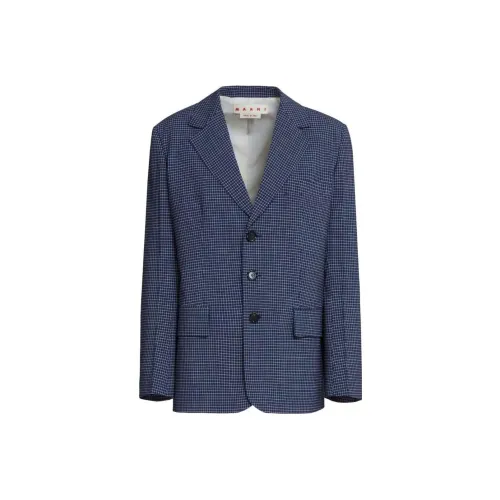 MARNI Синий Мужской Деловой костюм