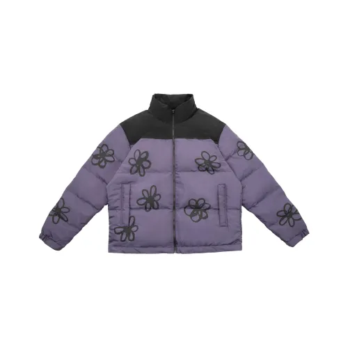 MODITEC Фиолетовый Унисекс Объёмные куртки (пуфы)