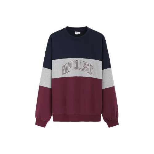 GAP Co-brand Весенний Свитшот с Круглым Воротником Повседневный Топ Мужской