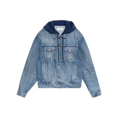 CELINE FW22 Denim Jacket Men's Denim Blue