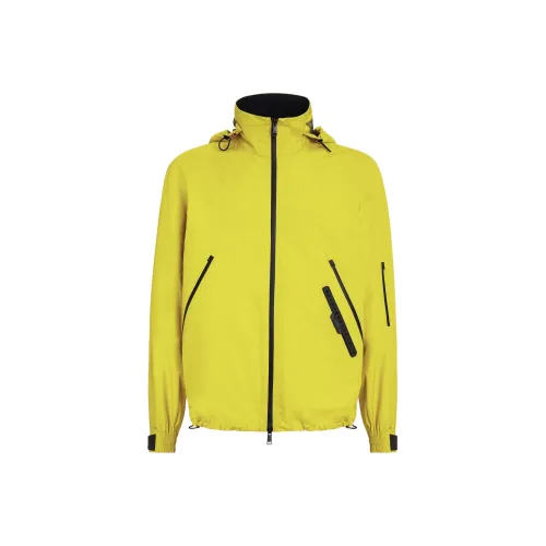 Ermenegildo Zegna Желтые Мужские Куртки