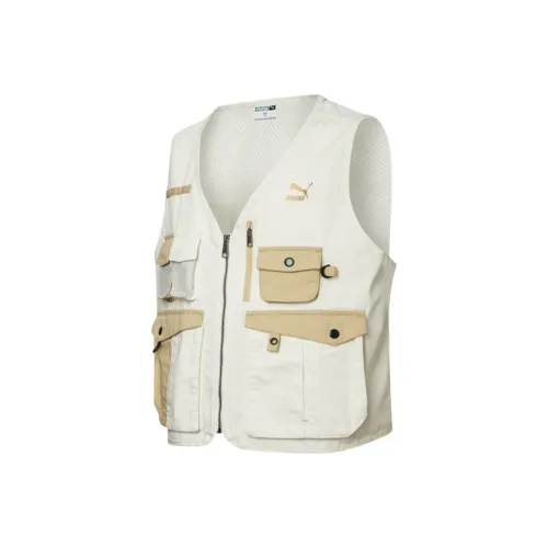 PUMA Экрю Мужские Жилеты