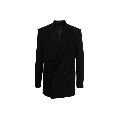 BALMAIN Черные Мужские Деловые Костюмы