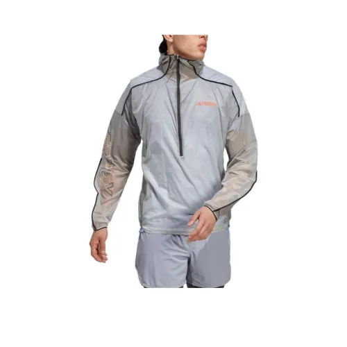 Adidas Silver Gray Мужские Куртки