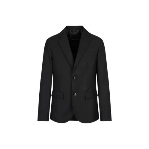 EMPORIO ARMANI FW22 Бизнес-костюм Куртка Мужская Черная