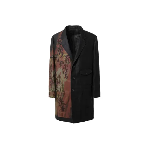 Yohji Yamamoto Черные Мужские Куртки