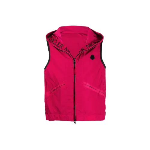 Moncler Pink Red Мужские жилеты