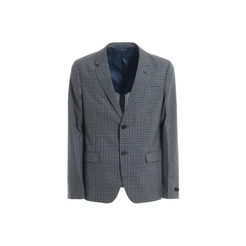 PRADA Серый Мужской Деловой Костюм