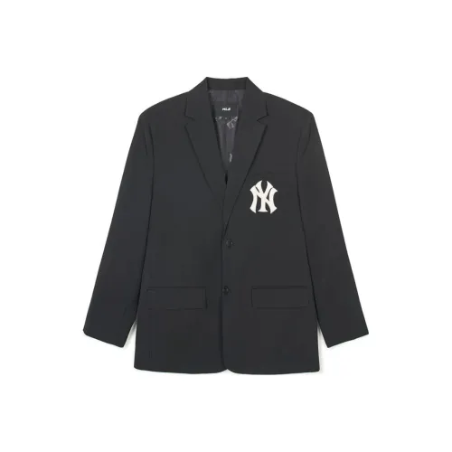 Mlb Base Logo SS24 New York Yankees Бизнес-костюм Унисекс Черный