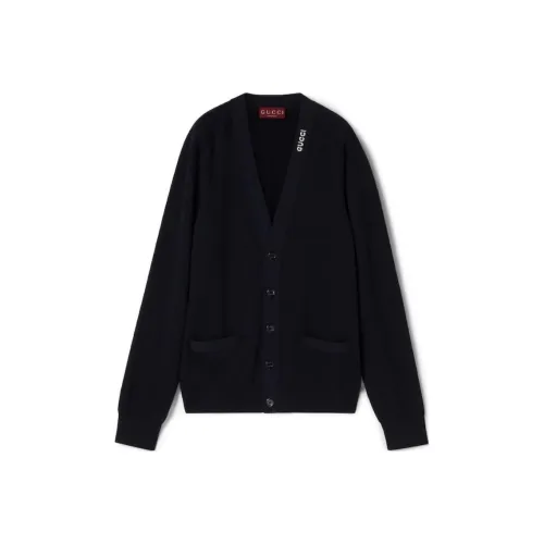 GUCCI SS25 Трикотаж Мужской Морской Синий