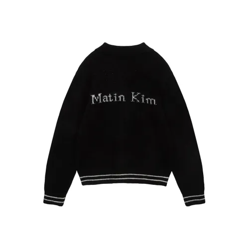 MATIN KIM Черный Мужской Трикотаж