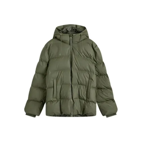 Rains Куртки и Пальто Мужской Зеленый