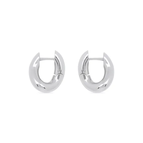 BALENCIAGA Серьги из бронзы Серебряный Женские