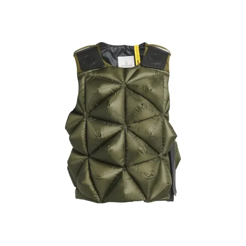 MONCLER GENIUS MONCLER GENIUS X Pfeitung Co Бренд Зеленый Мужской Пуховый жилет