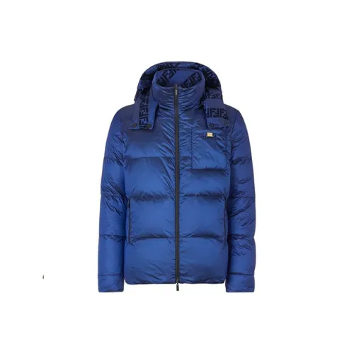 Fendi Синий Мужской Пуховик