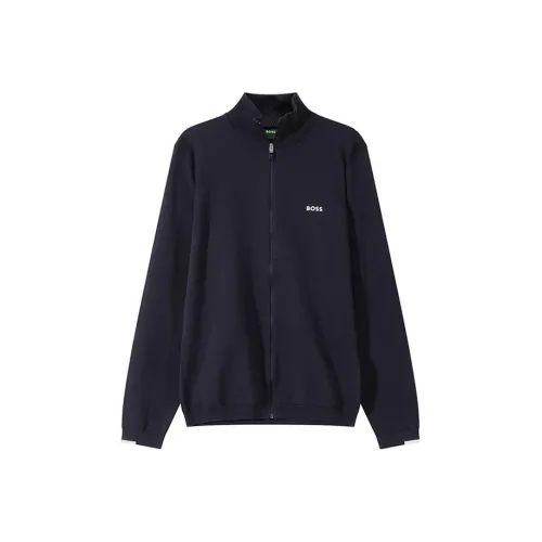 Hugo Boss SS24 Куртки и Пальто Мужской Темно-синий