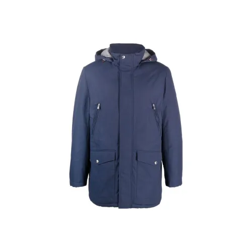 BRUNELLO CUCINELLI Синий Мужской Куртки