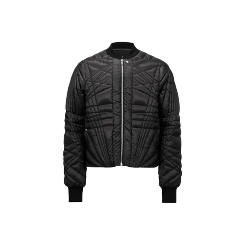 MONCLER GENIUS x RICK OWENS RICK OWENS Co Бренд FW24 Пуховик Унисекс Черный