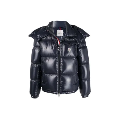 MONCLER Montbeliard series Синий Мужской Пуховик