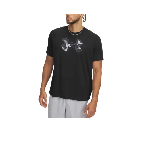 Under Armour Tech Phil T Рубашка Мужская Черная