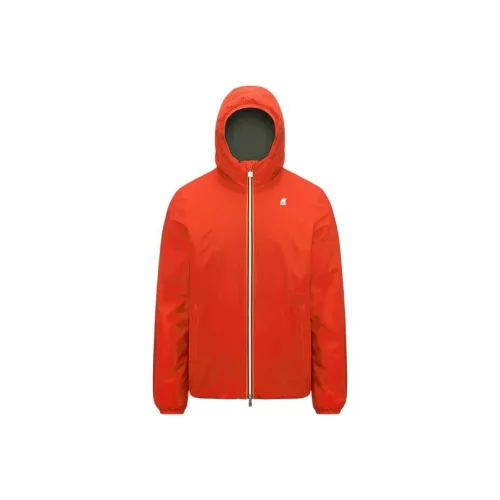 K WAY Orange Мужские Куртки