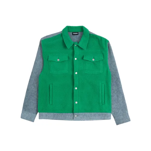 PLEASURES Зеленая унисекс куртка