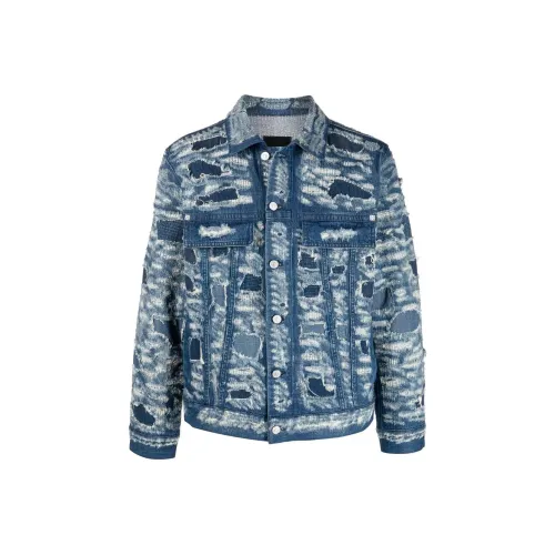 GIVENCHY Синий Мужской Джинсовые Куртки