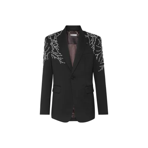 PHILIPP PLEIN Черные Мужские Деловые Костюмы