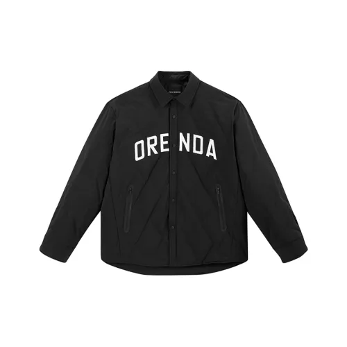 PEACEBIRD MEN Мужская пуховая куртка черного цвета