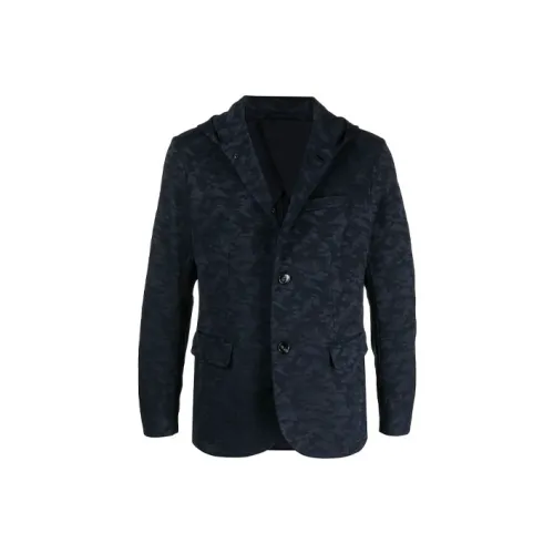 EMPORIO ARMANI Синий Мужской Деловой костюм