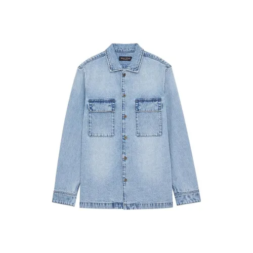 MARC OPOLO Джинсовая Светло-Синяя 029 Мужская Джинсовая Куртка