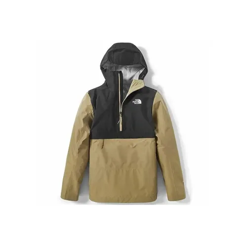THE NORTH FACE Поход Водонепроницаемый Ветрозащитный и Дышащий Ветровка Мужской Хаки