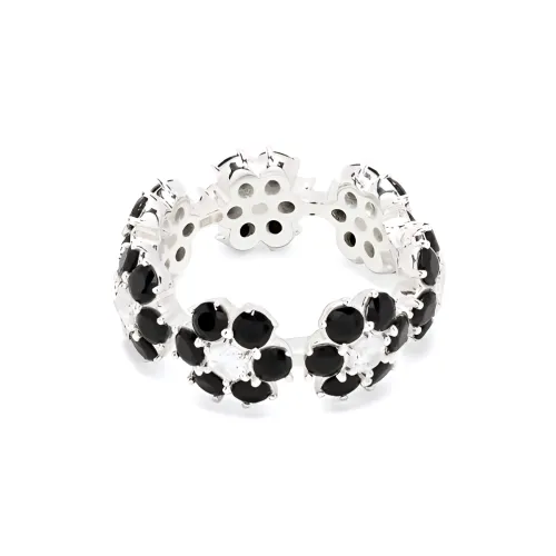 Hatton Labs Серебряный CUBIC Циркон Кубический цирконий Кольца Мужской Серебряный