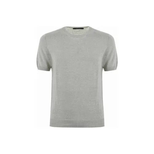 Tagliatore T Рубашка Мужская Серый Зеленый