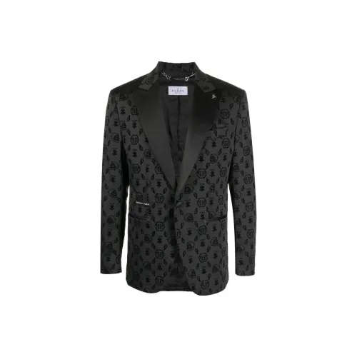 PHILIPP PLEIN Черные Мужские Деловые Костюмы