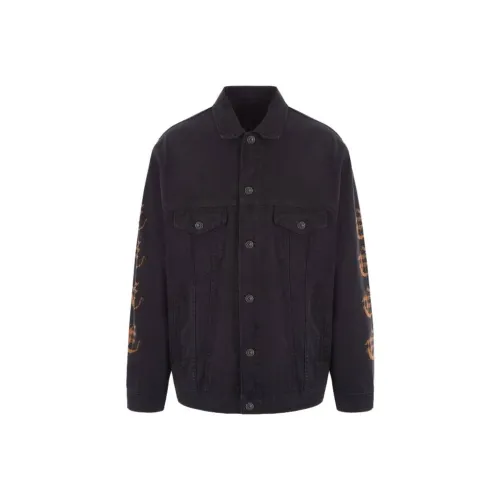 Balenciaga Denim Jacket Men's Black