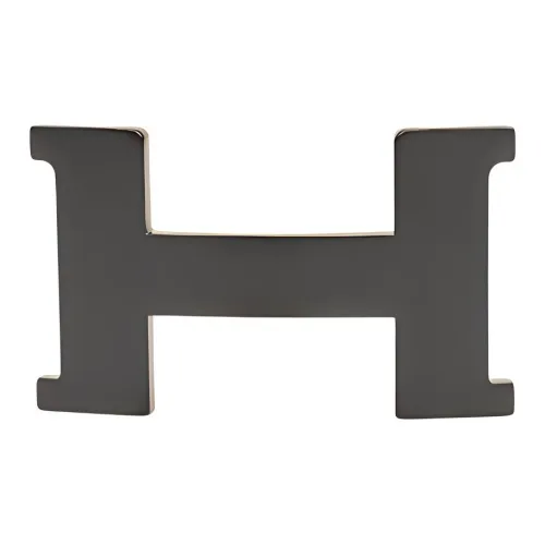 HERMES Металлическая пряжка черный мужской