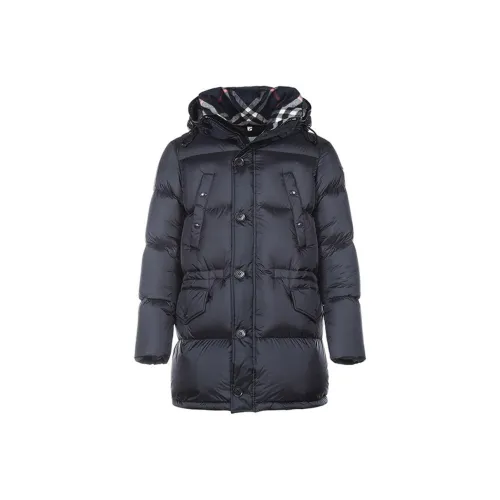 Burberry Пуховик Мужской Navy Синий