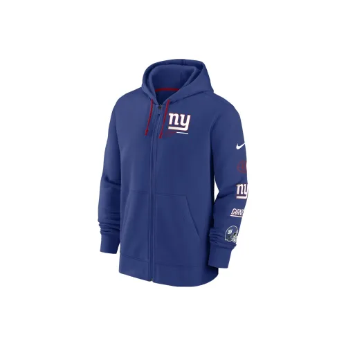 Nike Команда Surrey NFL New York Giants Куртка Мужская Синяя