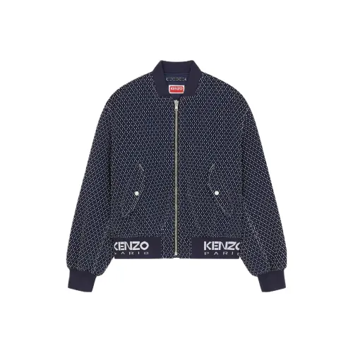 KENZO Темно-синий Мужские Джинсовые Куртки