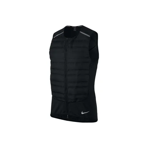 Nike Черный Мужской Пуховый жилет