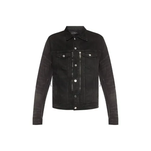 AMIRI Черные Мужские Джинсовые Куртки