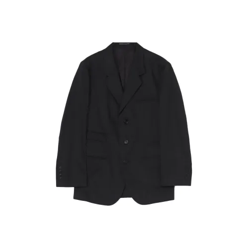 Yohji Yamamoto Черные Мужские Куртки