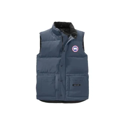 Canada Goose Freestyle Series Пуховый жилет Мужской Superoxide Синий